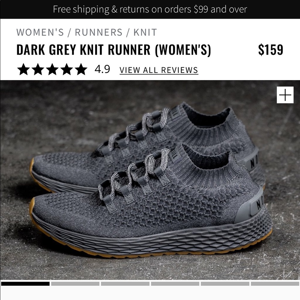 NOBULL dark Grey runners